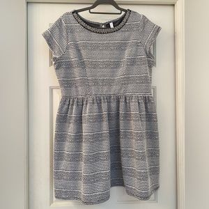 Xhilaration black and white dress